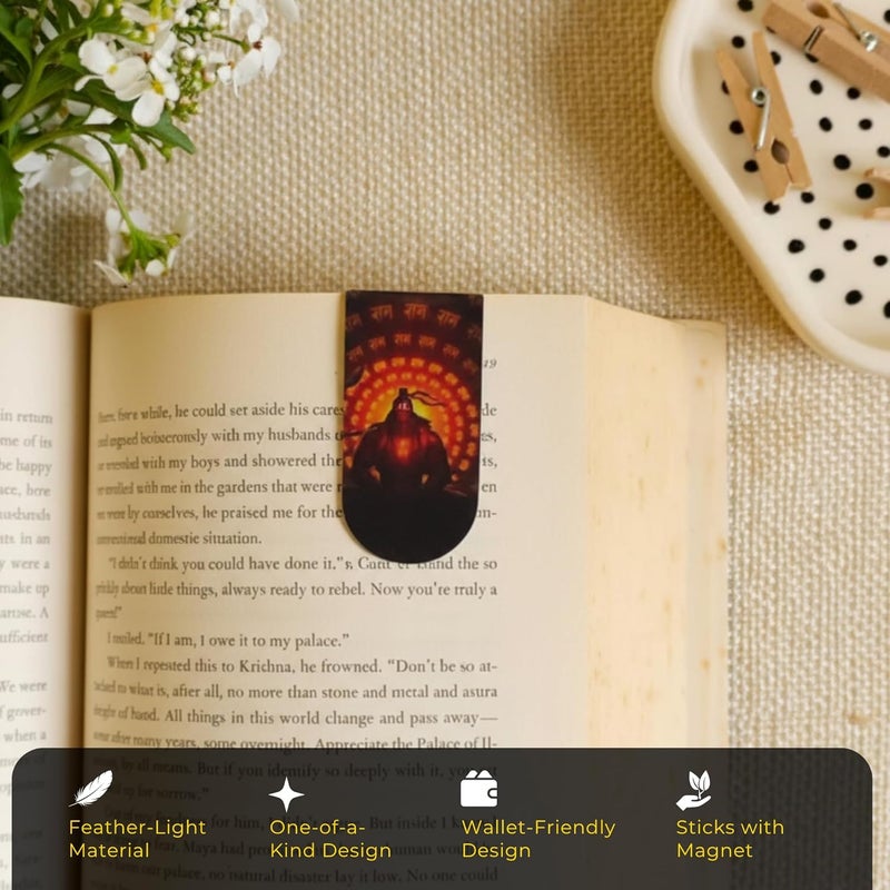 Caaju علامات كتاب مغناطيسية جمالية من كاجو - عبوة من 10 لقراء وعشاق الكتب - Image 3